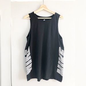 Nike Black Muscle Tank Large